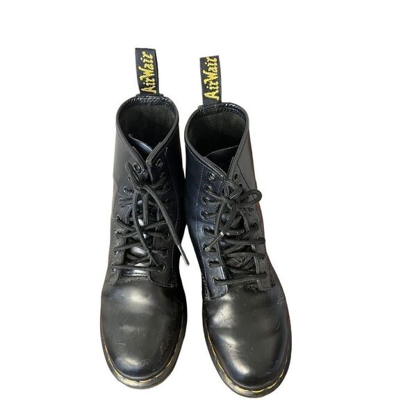 Dr Doc Martens Womens 7 Mens 6 Pascal Virginia 8-Eye Hipster Boot Black AirWair - Picture 5 of 11